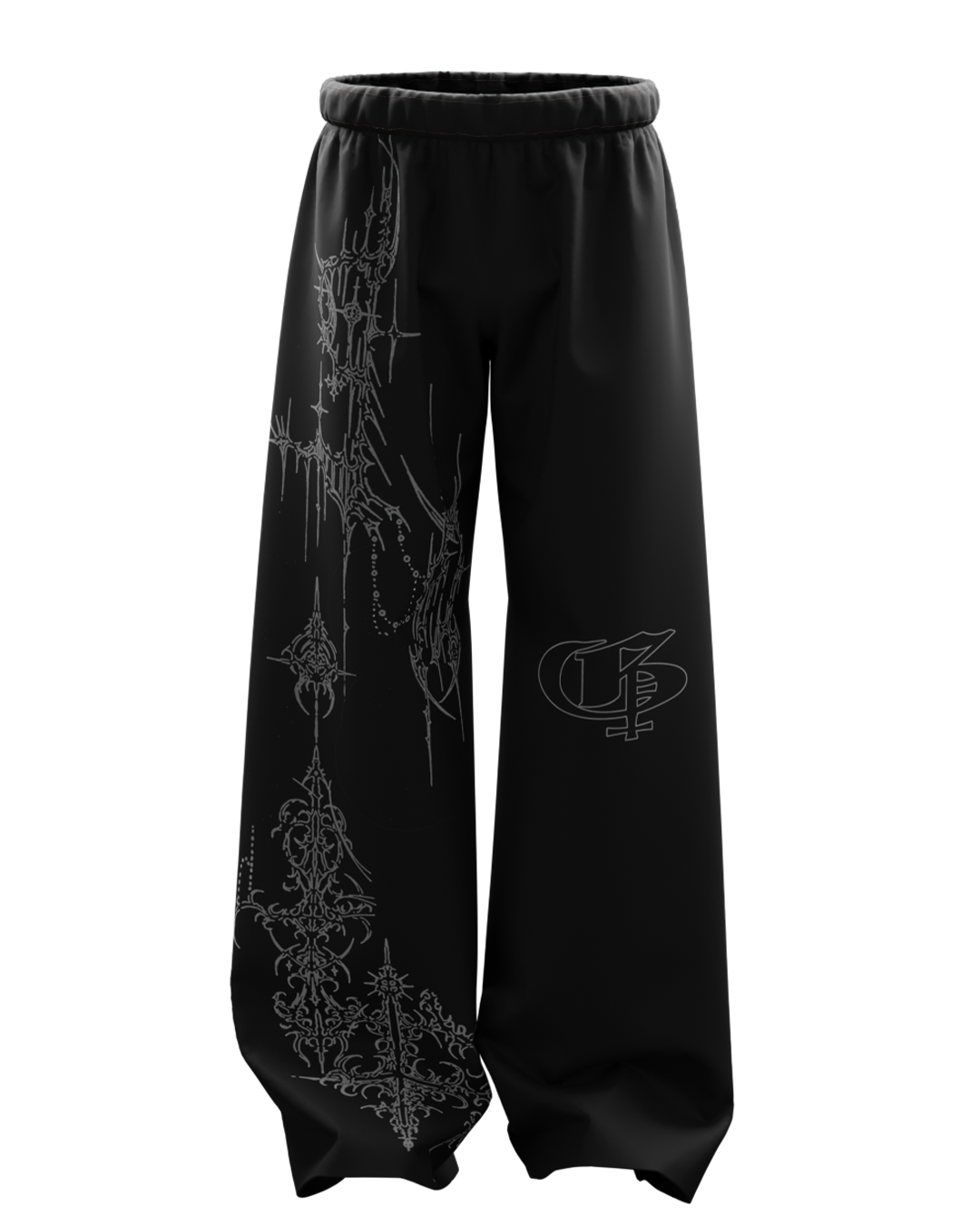 DAWN UNISEX STRAIGHT FIT BAGGY PANTS