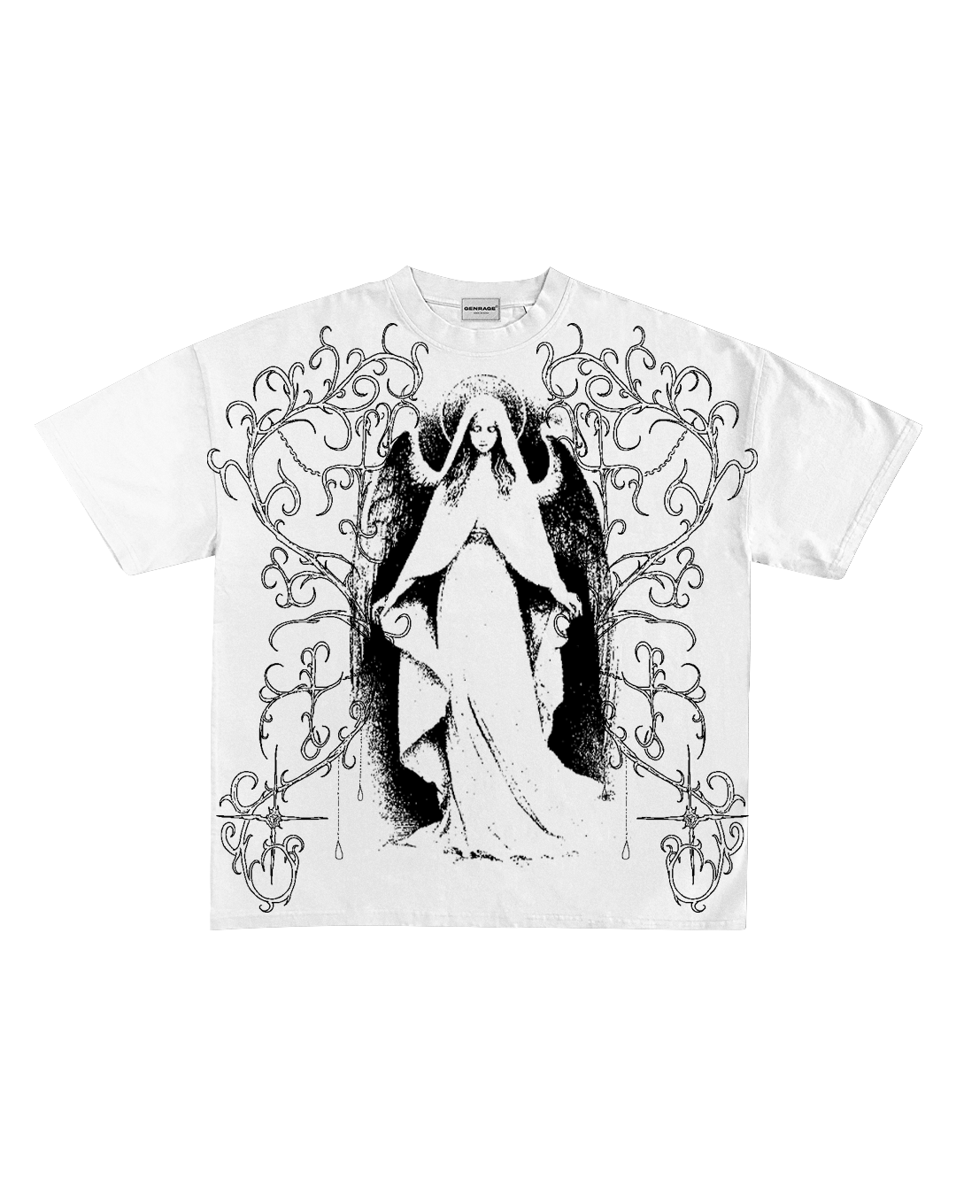 GHOSTY BOXY OVERSIZED TSHIRT