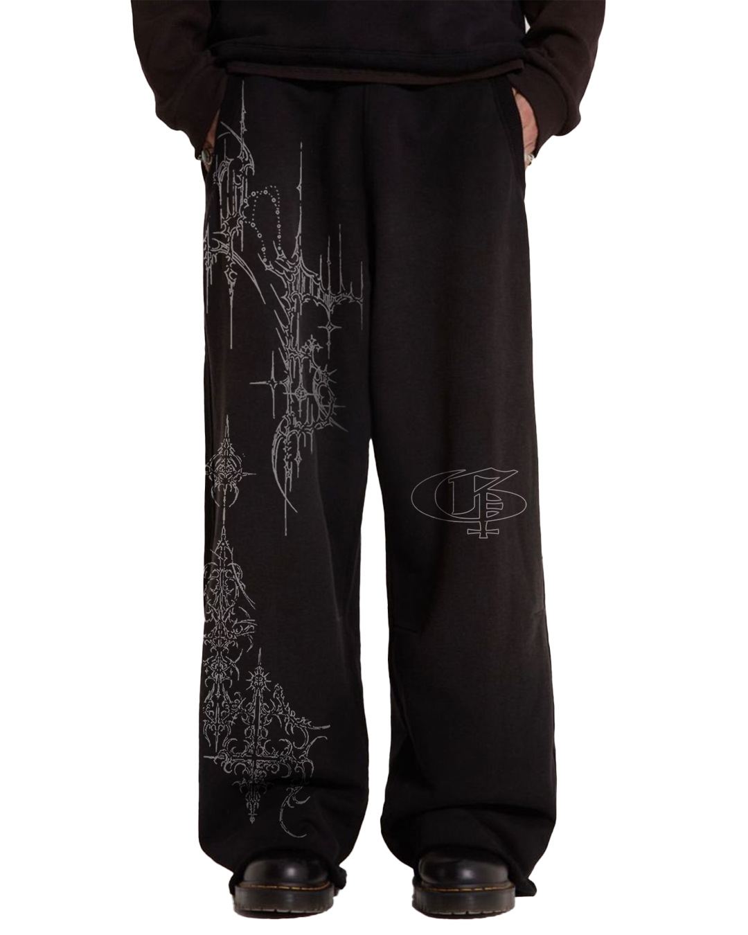 DAWN UNISEX STRAIGHT FIT BAGGY PANTS