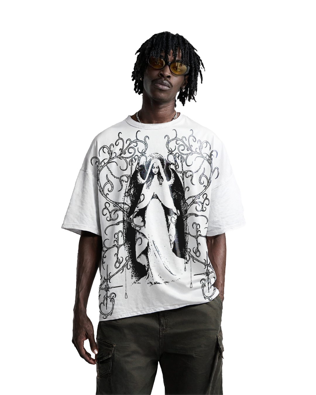 GHOSTY BOXY OVERSIZED TSHIRT