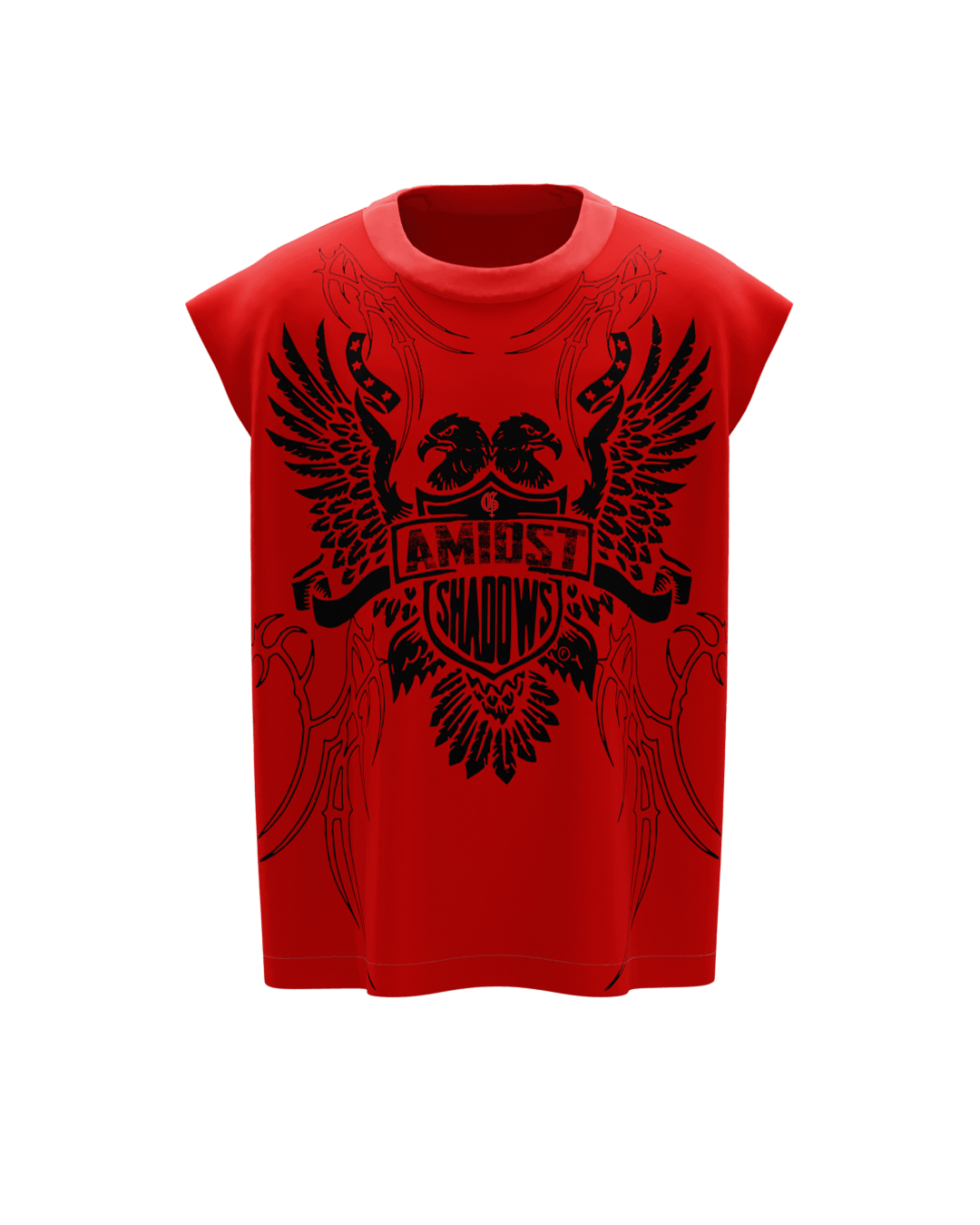 APEX RED UNISEX BOXY VEST