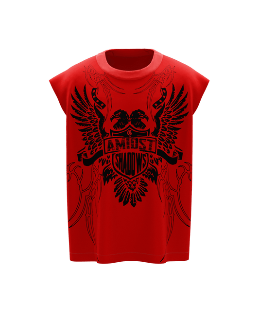 APEX RED UNISEX BOXY VEST