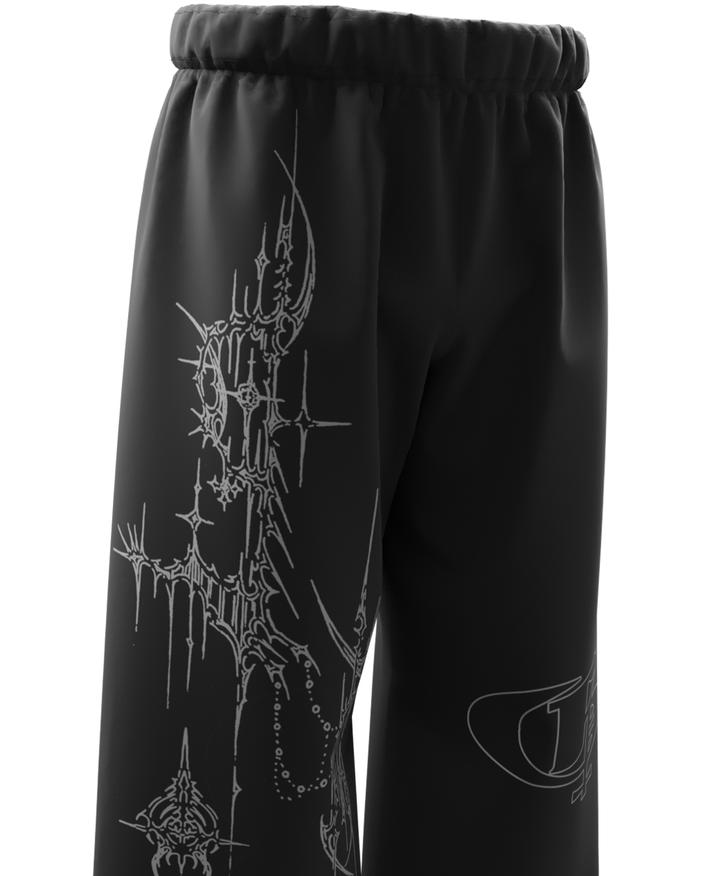 DAWN UNISEX STRAIGHT FIT BAGGY PANTS