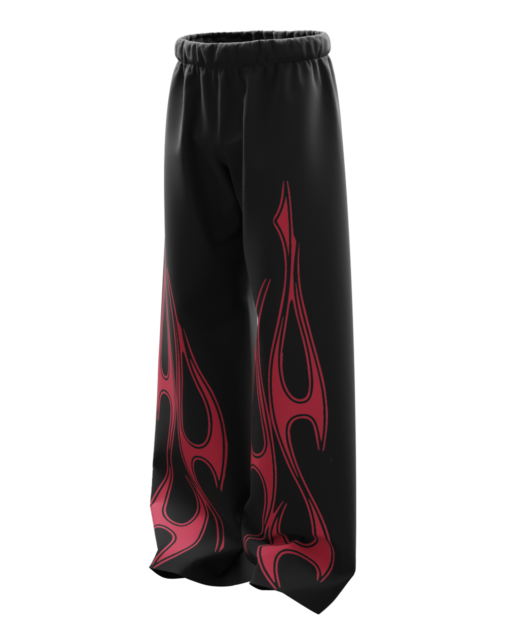 HEAT UNISEX STRAIGHT FIR BAGGY PANTS