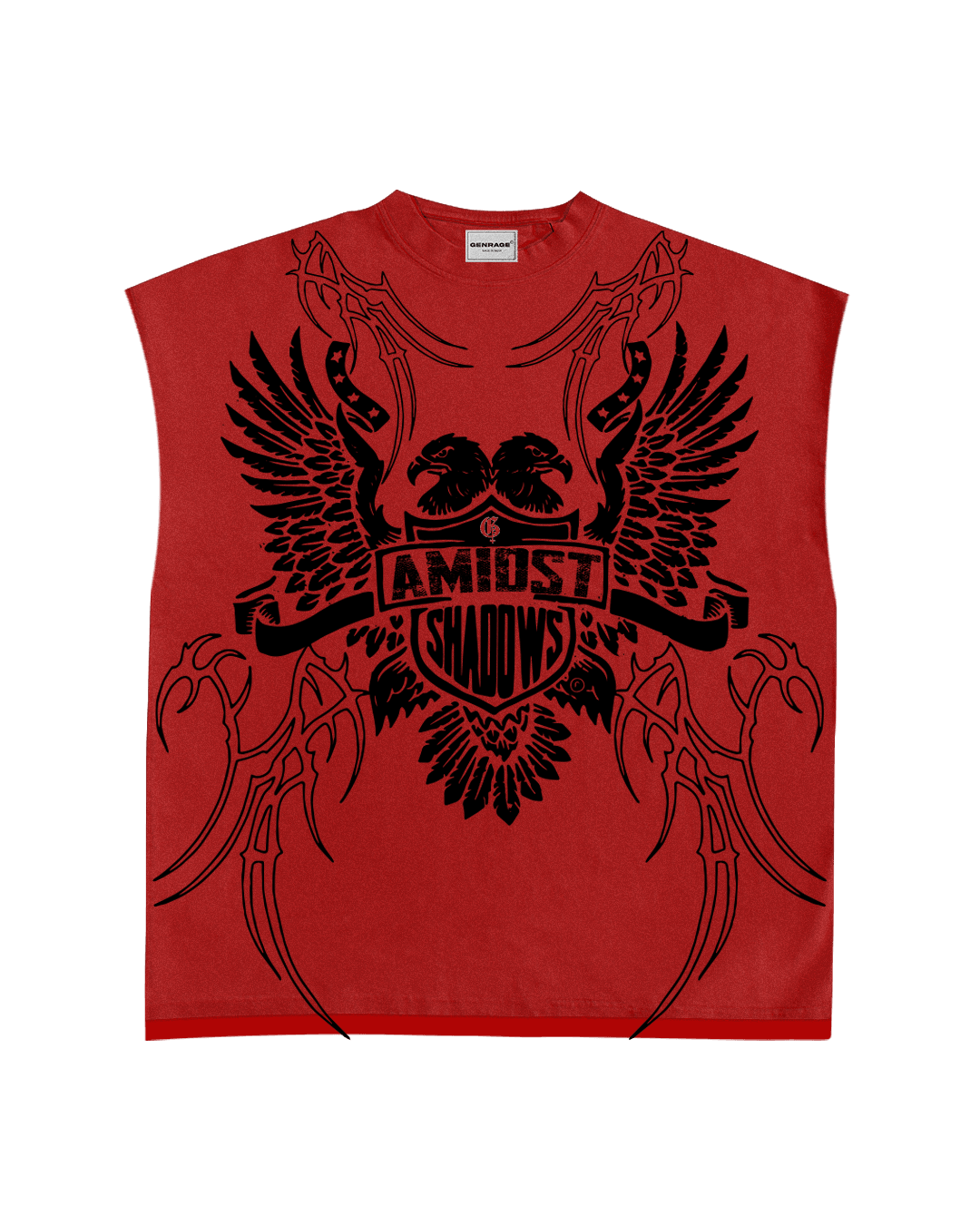 APEX RED UNISEX BOXY VEST