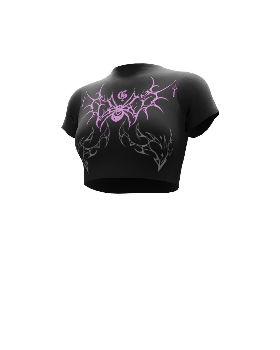 ETERNAL SPIDER WOMEN'S BABY TEE