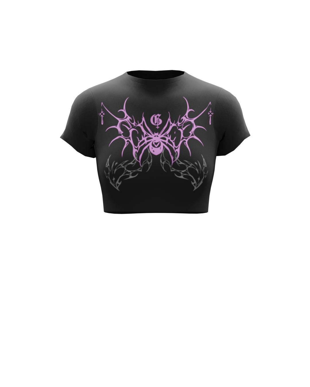 ETERNAL SPIDER WOMEN'S BABY TEE