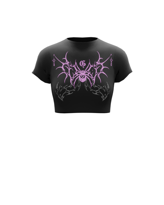 ETERNAL SPIDER WOMEN'S BABY TEE
