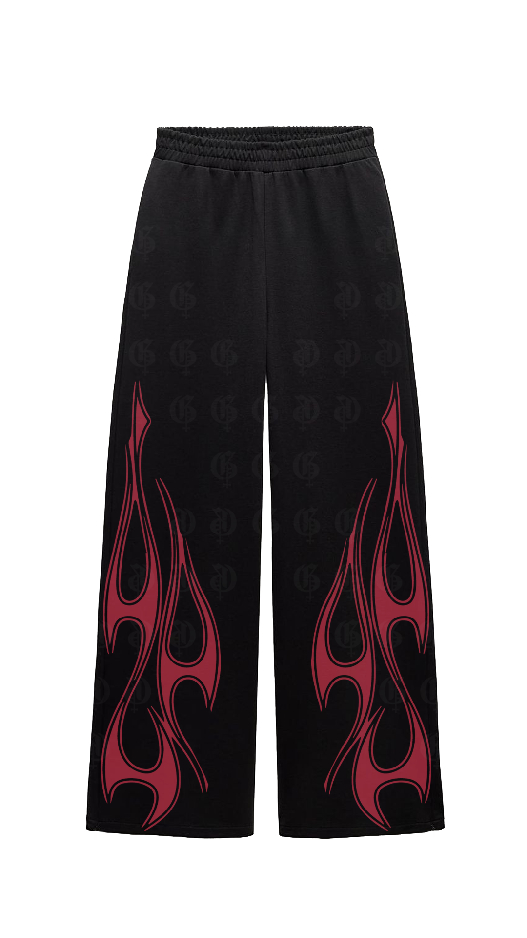 HEAT UNISEX STRAIGHT FIR BAGGY PANTS