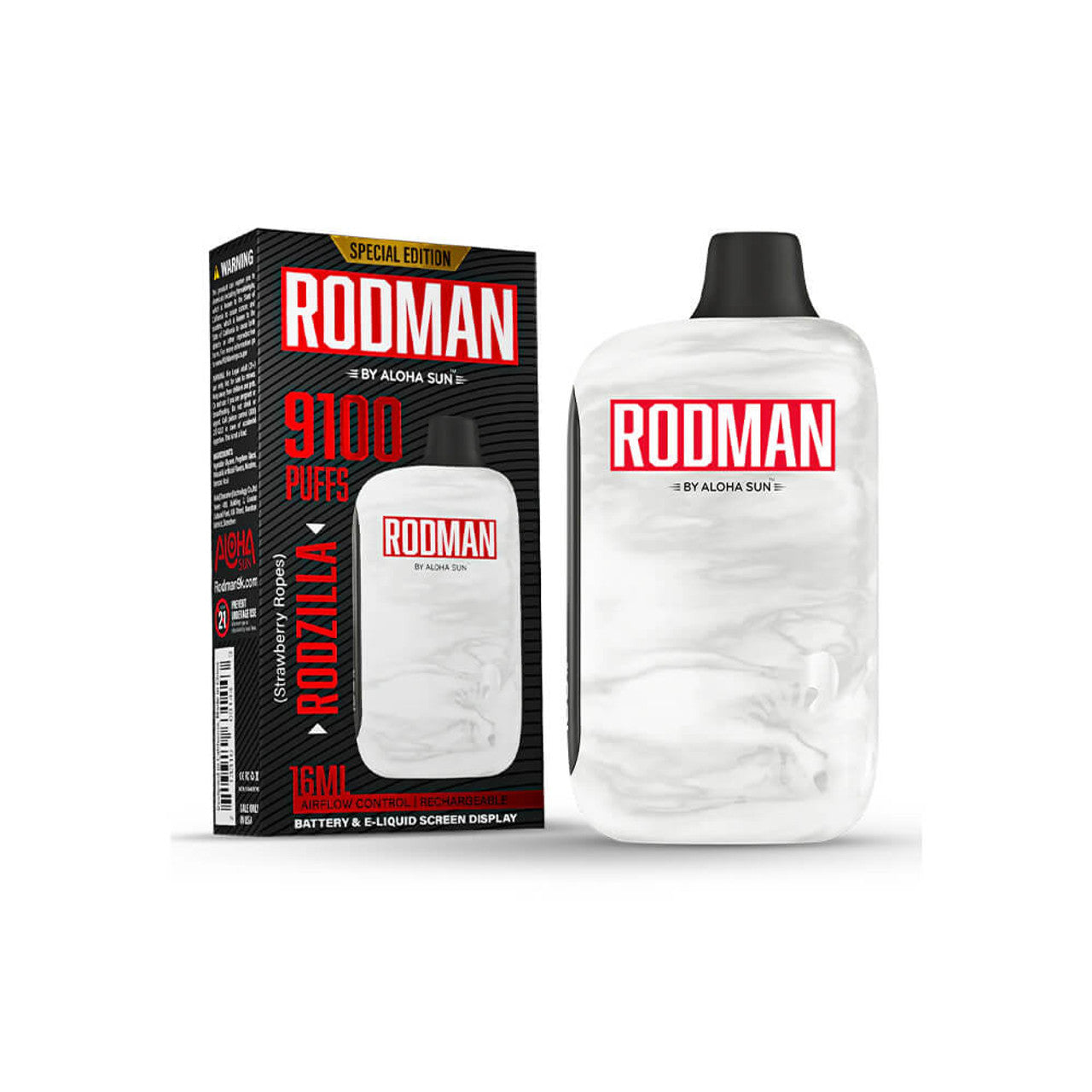 Aloha Sun Rodman 9100 puffs