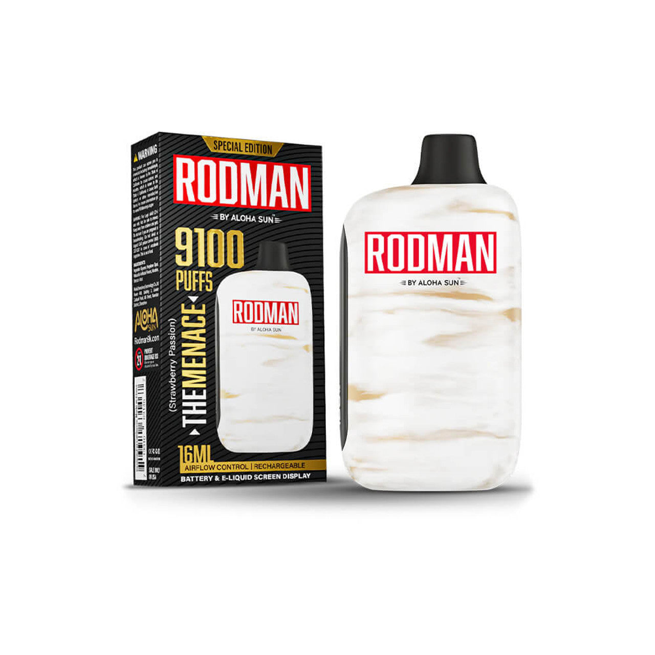Aloha Sun Rodman 9100 puffs