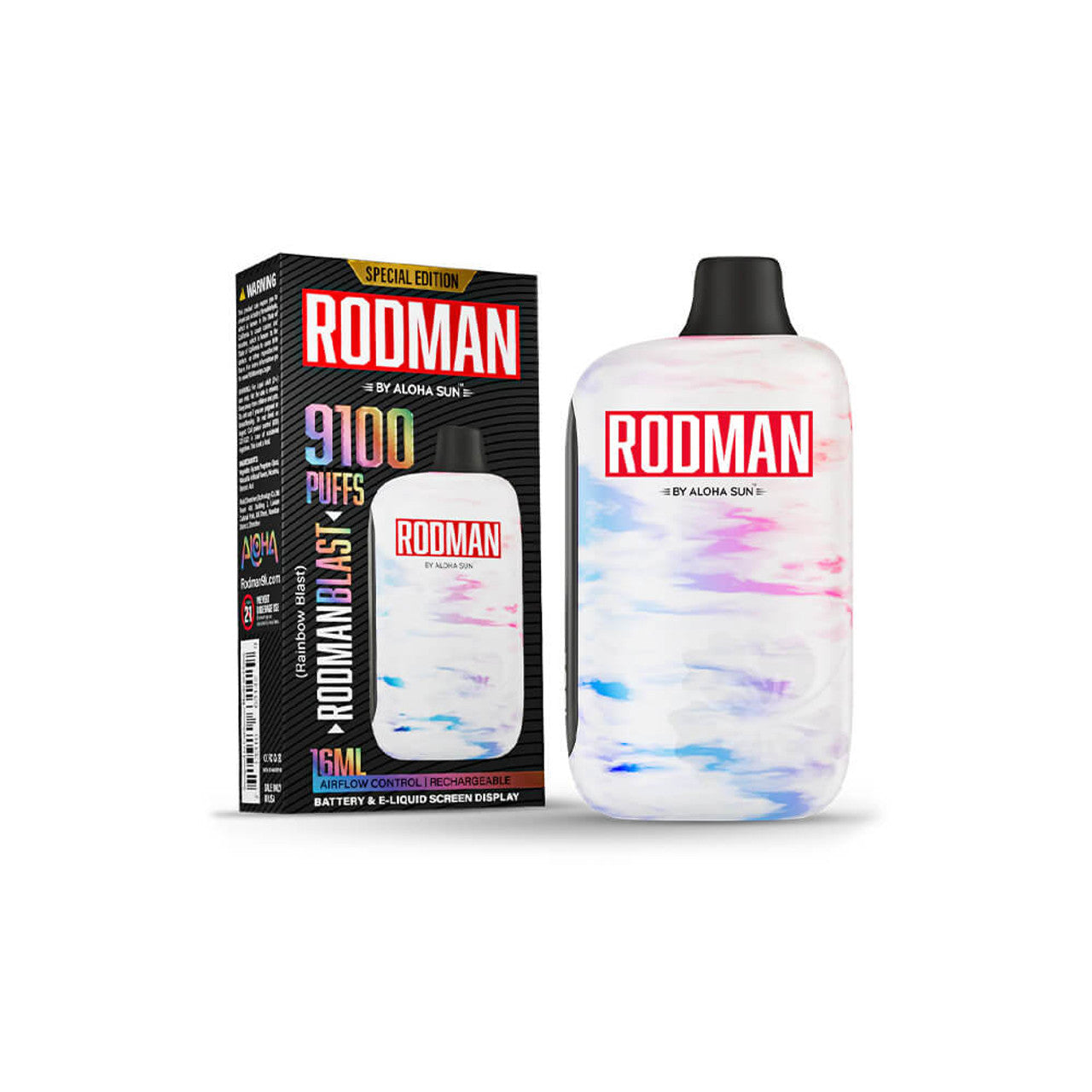 Aloha Sun Rodman 9100 puffs